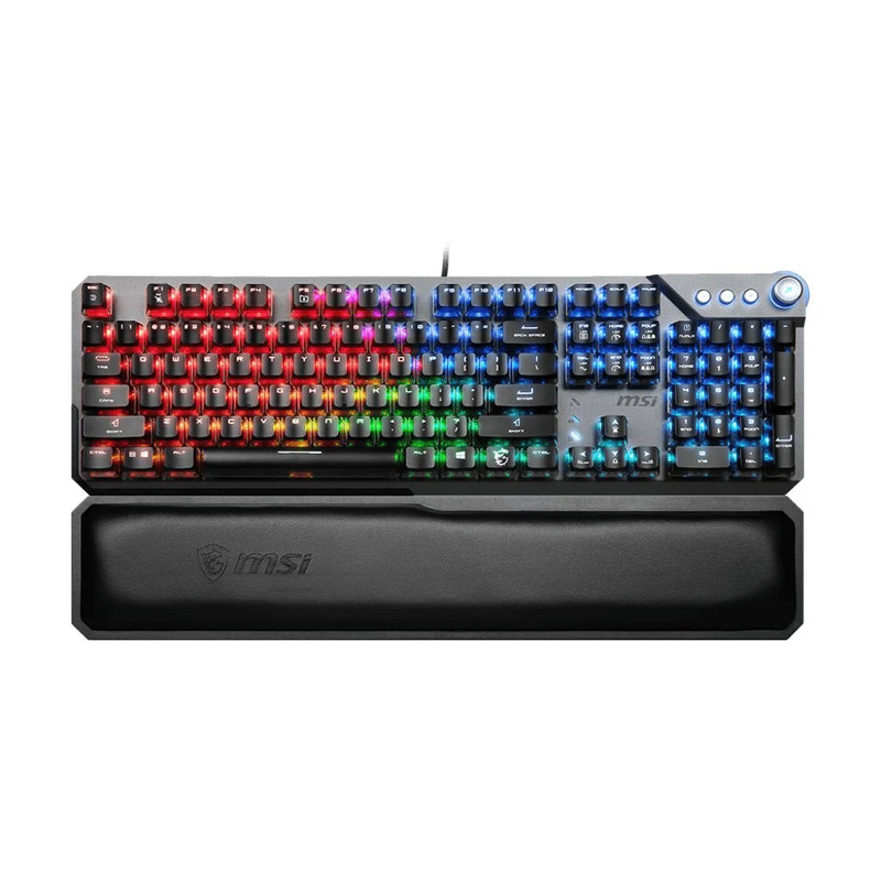 MSI Vigor GK71 Sonic Wired Mechanical US Layout Gaming Keyboard - Red Switch - لوحة مفاتيح